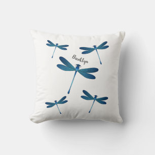 Almofada Ilustração de desenho animado de Dragonfly