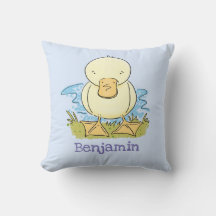 Ilustração de desenho animado de filhote amarelo a