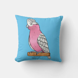 Almofada Ilustração de desenho animado de galah bird