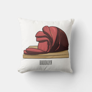 Almofada Ilustração de desenho animado de Ham