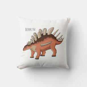 Almofada Ilustração de desenho animado de Kentrosaurus