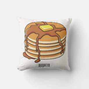 Almofada Ilustração de desenho animado de Pancake