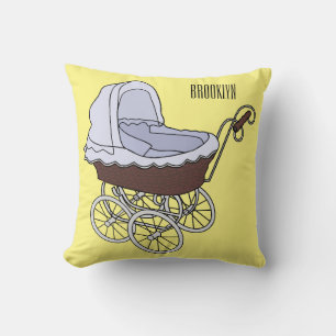 Almofada Ilustração de desenho animado do stroller