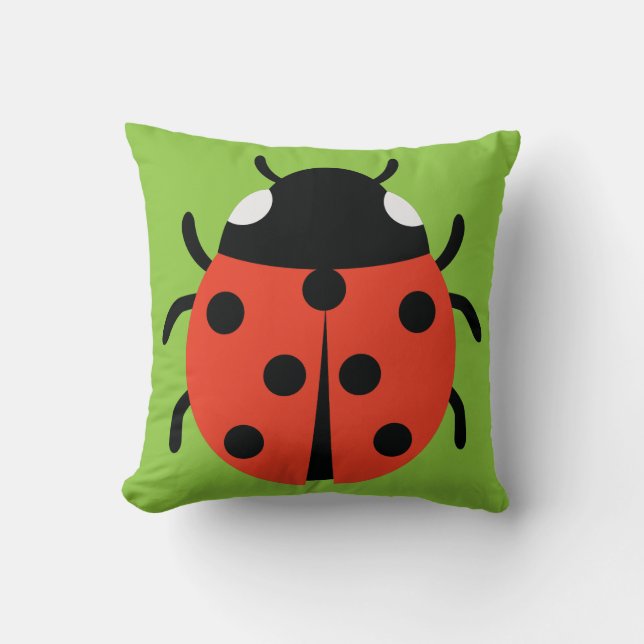 Almofada Ilustração Ladybug (Frente)