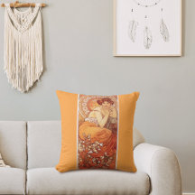 Ilustração Topaz Alphonse Mucha Nouveau