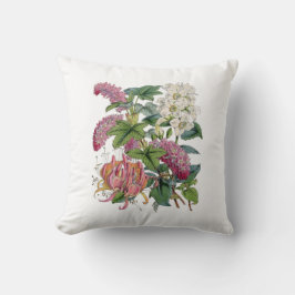 Almofada Ilustrações de Botânica Vintage
