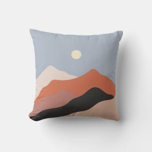 Almofada Ilustrações de meio século paisagístico,lan mi