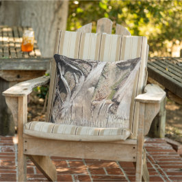 Almofada Imagem de Foto de Fechamento de Textura de Tronco