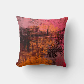 Almofada Imagem de ilustração do 2d com fundo abstrato. Ex