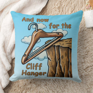 Almofada Imagem divertida de Cliff Hanger com Reprodução de