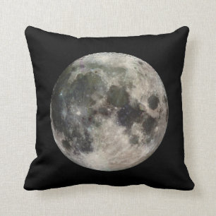 Almofada Imagem vívida da lua