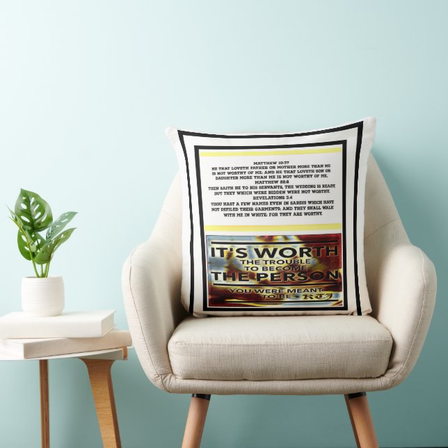 Almofada Imagens de Escritura 03 (Cadeira)