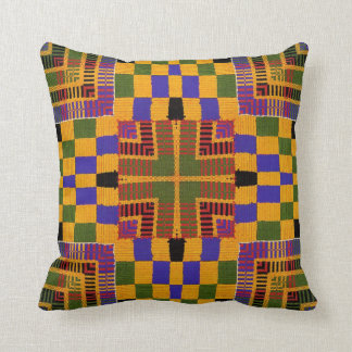 Almofada Impressão #10 de Kente do africano