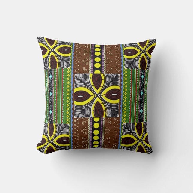 Almofada Impressão africano (Frente)