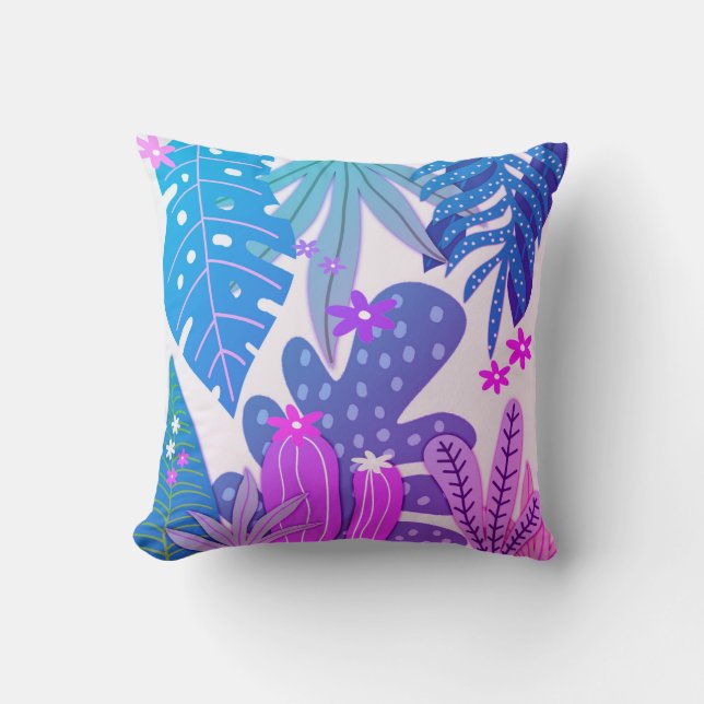 Almofada Impressão botânico nº 3 (Frente)