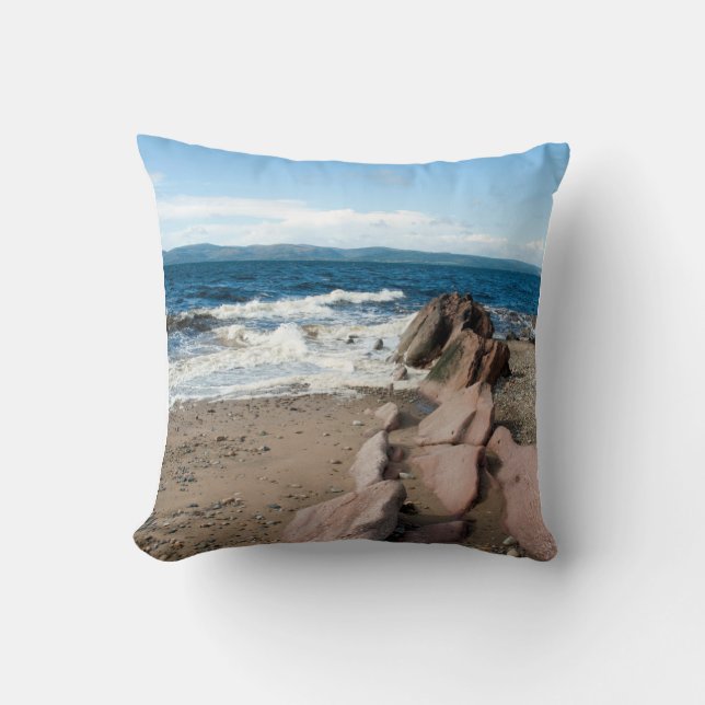 Almofada Impressão de Bloco de Fotografia de Placa Comparti (Frente)