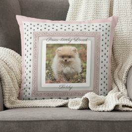 Almofada Impressão de Garpa Chic para Cachorro Foto