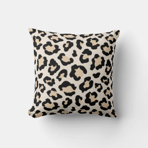 Almofada Impressão de leopardo lavanda