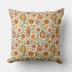 Almofada Impressão de Paisley Indiano