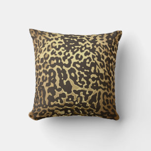 Almofada Impressão de Pele de Animal Guepardo Leopardo Mode