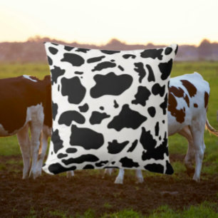 Almofada Impressão de vaca