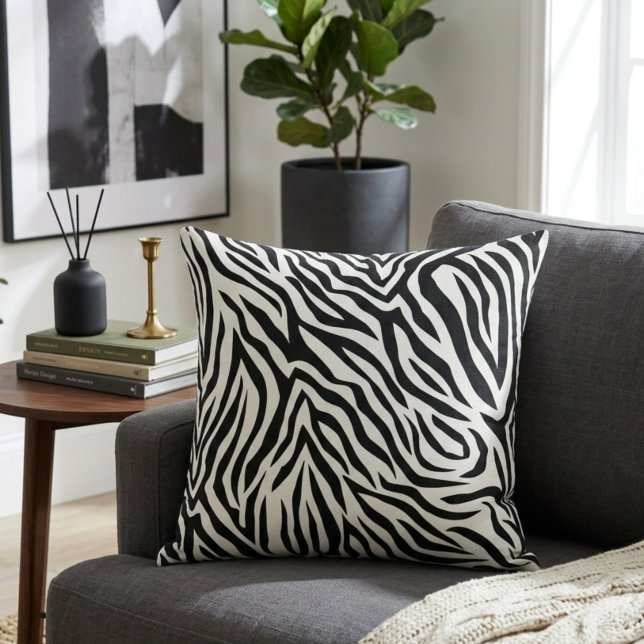 Almofada Impressão de Zebra (Criador carregado)