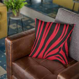 Almofada Impressão de zebra personalizável