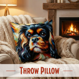 Almofada Impressão em Acrílico do Cão Cavalier King Charles