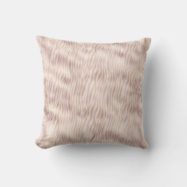 Almofada Impressão em Zebra Dourada