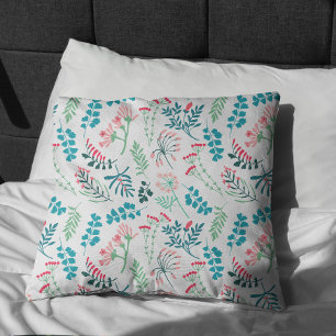 Almofada Impressão Floral Moderno