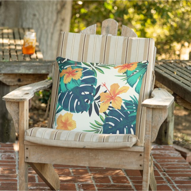 Almofada Impressão havaiano (Cadeira)