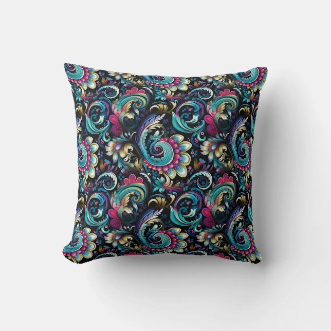 Almofada Impressão Paisley (Frente)