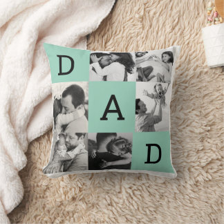 Almofada Impressão personalizada de foto do papai, presente