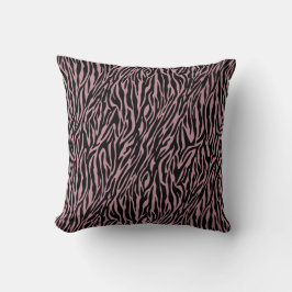 Almofada Impressão Zebra Rosa