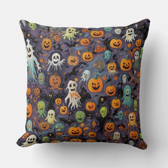 Almofada Impressionismo Derretendo Design Fantasma (Frente)