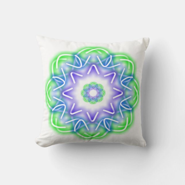 Almofada Impressões de caleidoscópio (Frente)