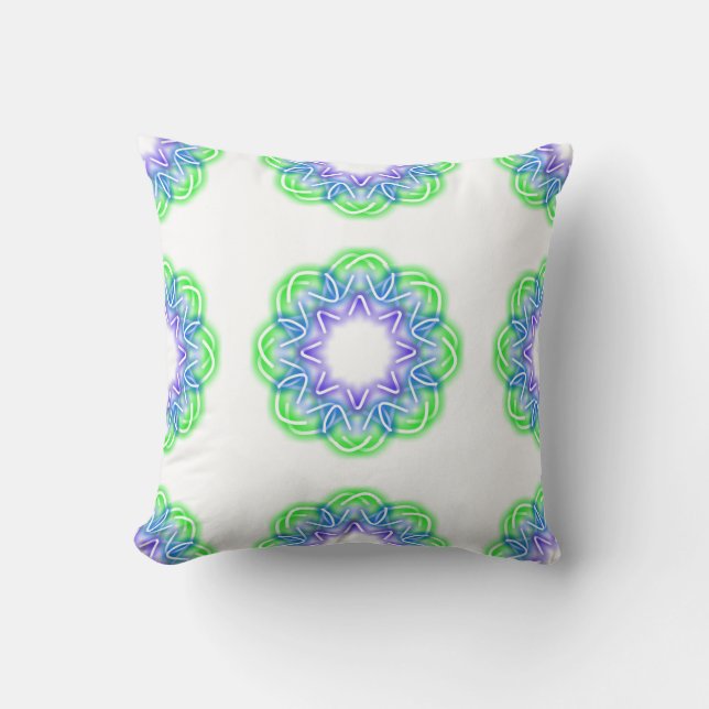 Almofada Impressões de caleidoscópio (Frente)