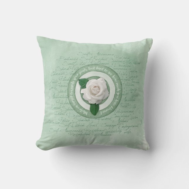 Almofada In Bloom Throw Pillow (Frente)