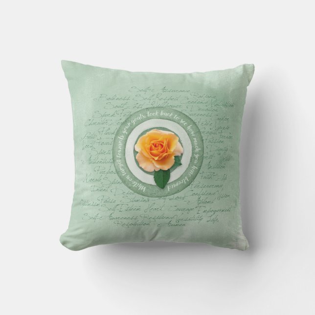 Almofada In Bloom Throw Pillow (Frente)