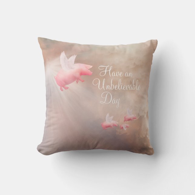 Almofada Inacreditável Dia (Frente)