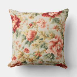 Almofada Incríveis Flores, Folhas. Pintura