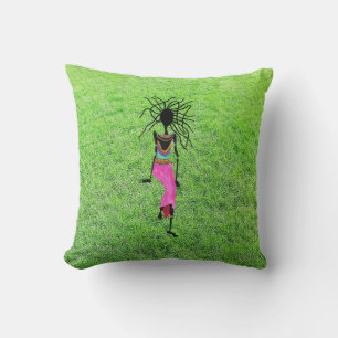 Almofada Incrível, dança no Travesseiro decorativo Grass