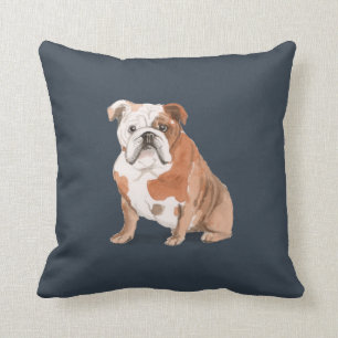 Almofada Inglês - Bulldog & Dog Bones