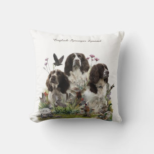 Almofada Inglês Springer Spaniels, Arte