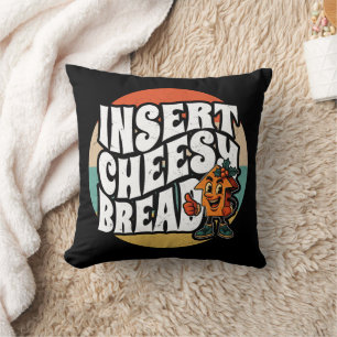 Almofada Inserir Arte Engraçada de Queijo para Amantes de P