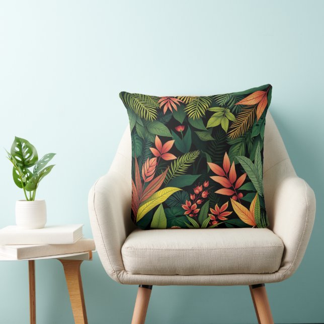 Almofada Inspiração de Floresta Profunda Kagu (Cadeira)