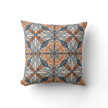 Inspirado turco: Marinho texturizado e Terracotta