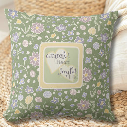 Almofada Inspiradora de Flores Cottagecore