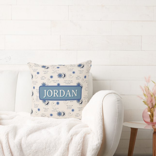 Almofada inspirational quotes for a baby (Sofá)