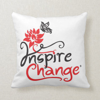 Almofada Inspire o travesseiro decorativo da mudança